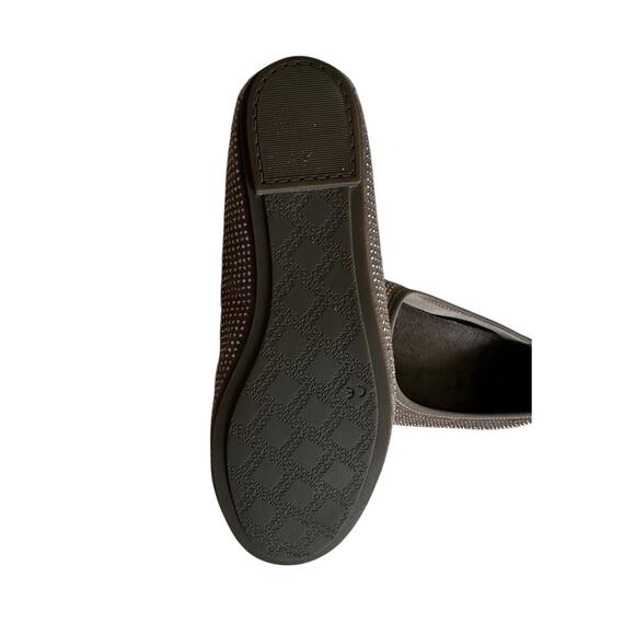 Vionic Spark 359 Willow Taupe Sparkle Rhinestone Ballet Flat Shoes Size 6.5 - Picture 8 of 9